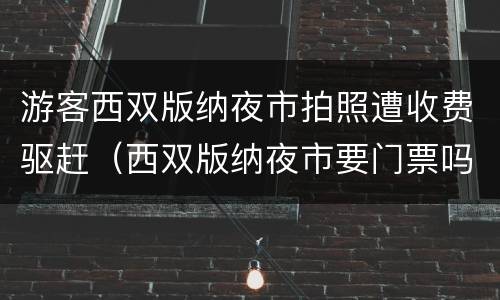 游客西双版纳夜市拍照遭收费驱赶（西双版纳夜市要门票吗）